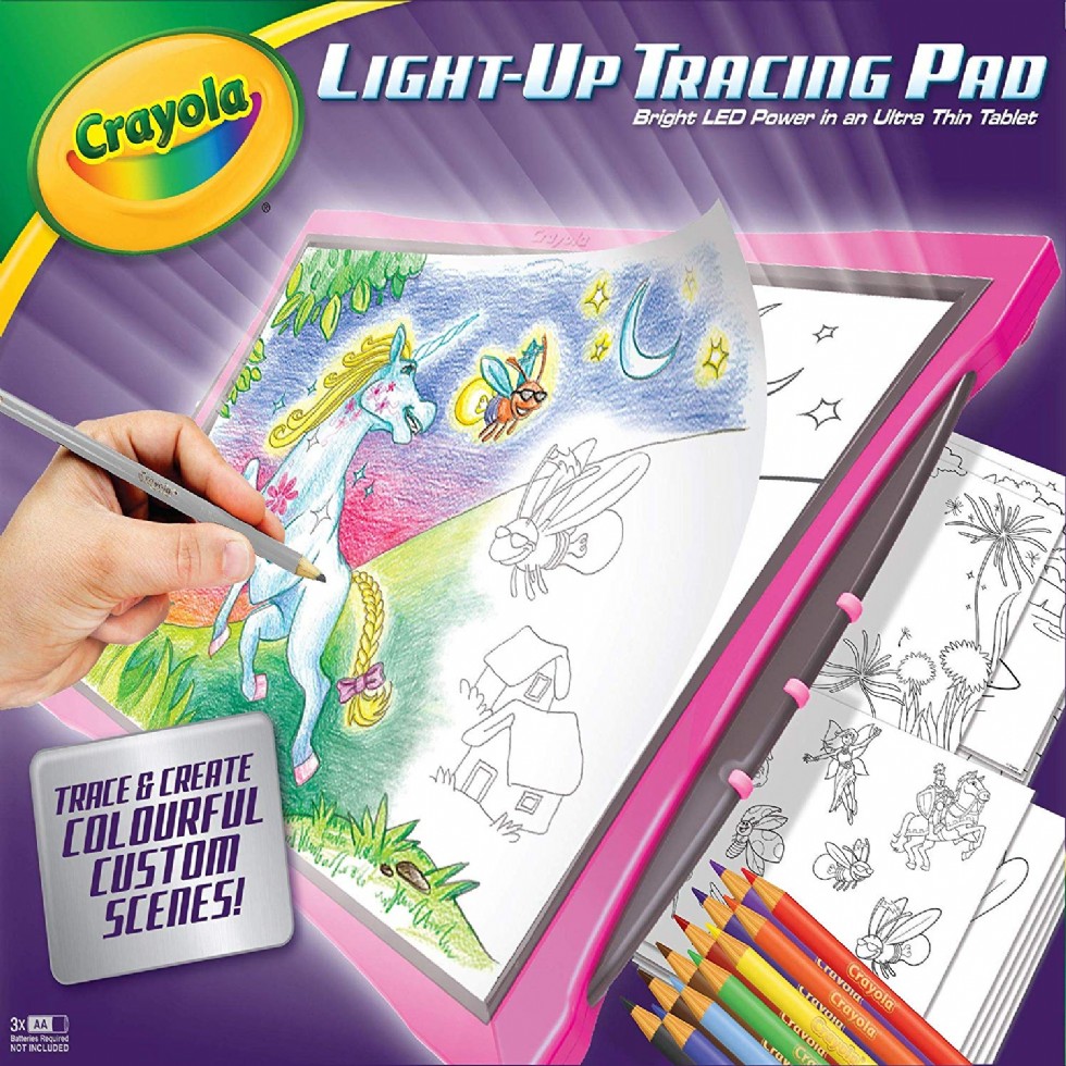 Crayola Light Up Tracing Pad for Girls