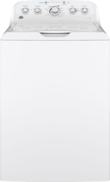GE Top Load Washer with Precise Fill - White on White