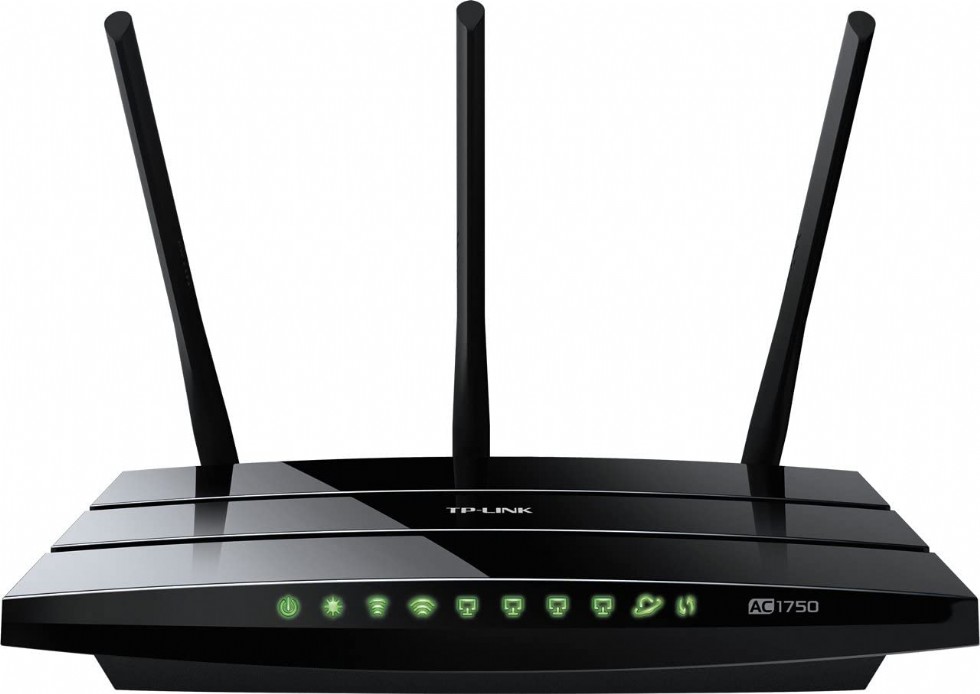 TP-LINK Archer C7 Wi-Fi Ethernet LAN connection Dual-band Black