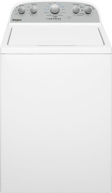 Whirlpool Top Load Washer with Water Level Selection - White
