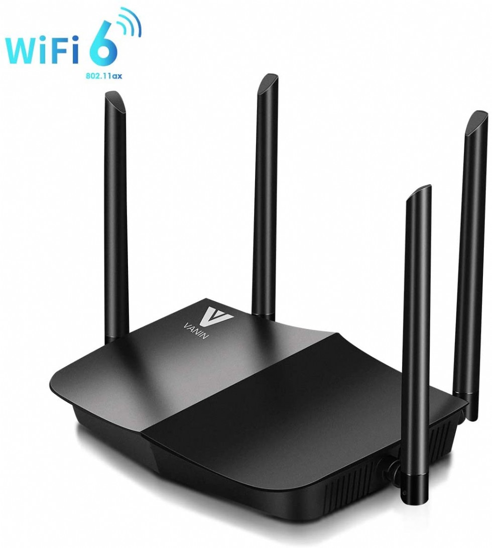 WiFi 6 Router- AX1500 Dual Band AX WiFi Router, Next-Gen WiFi 802.11ax