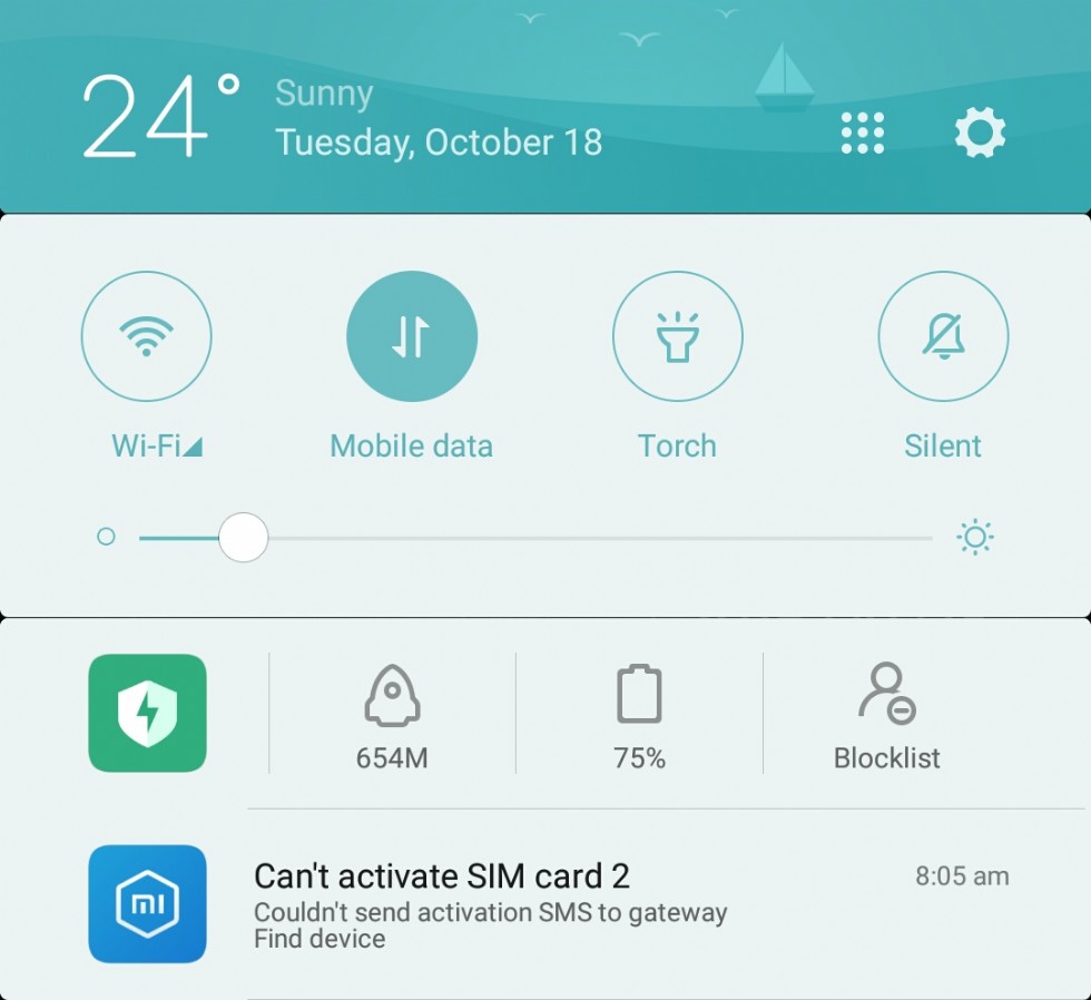 XIAOMI Sim Activation service not working