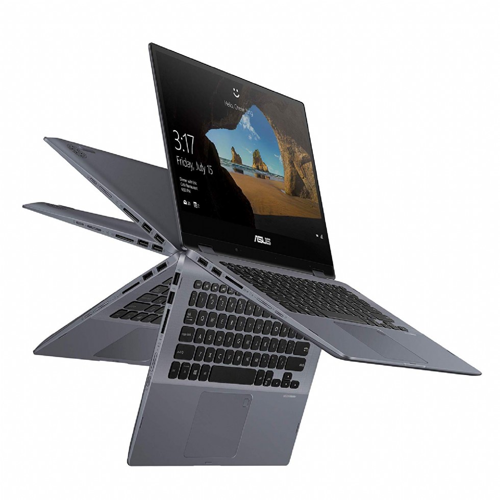 Best Flipbook: ASUS VivoBook Flip 14 TP412UA-DB51T 14” Thin and Lightweight 2-in-1 Full HD Touchscreen Laptop, Intel Core i5-8250U 3.4GHz Processor