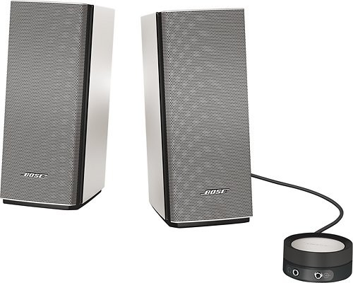 Bose® - Companion® 20 Multimedia Speaker System (2-Piece) - White