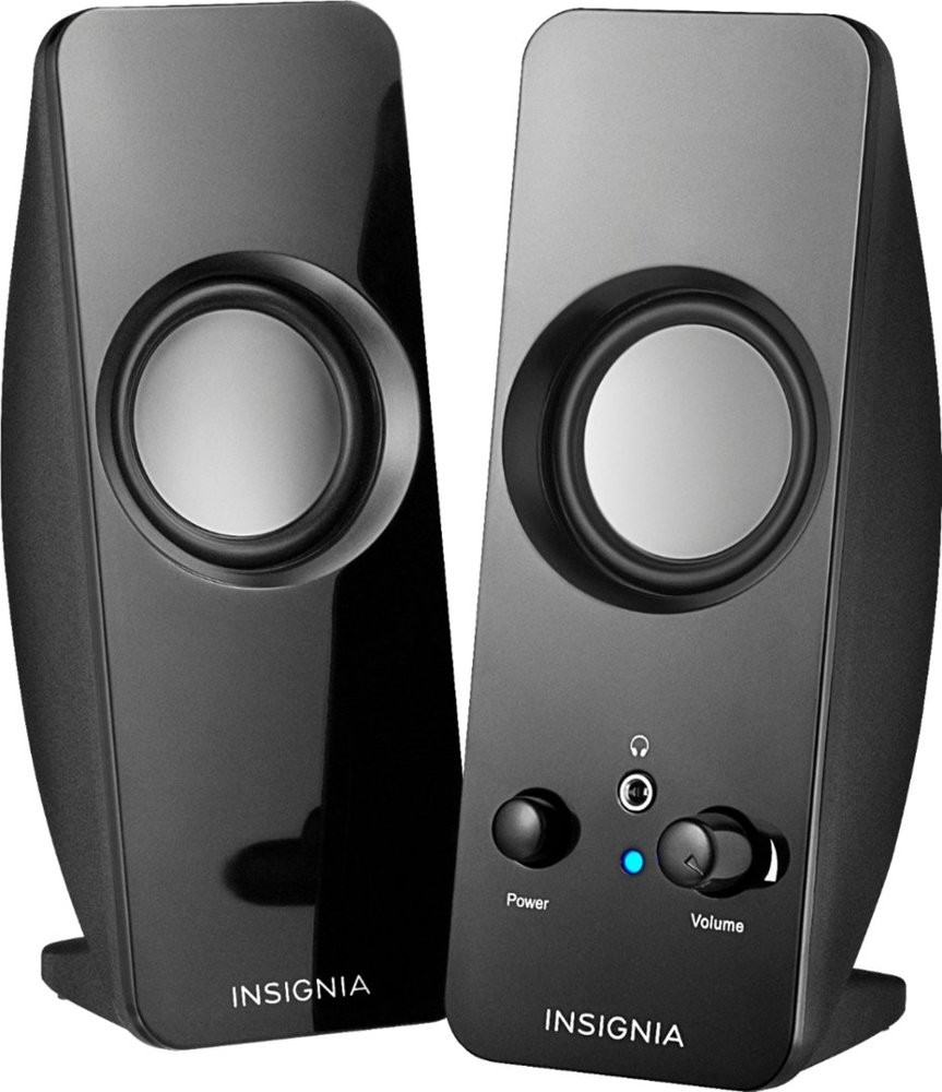 Insignia™ - Speakers - Black