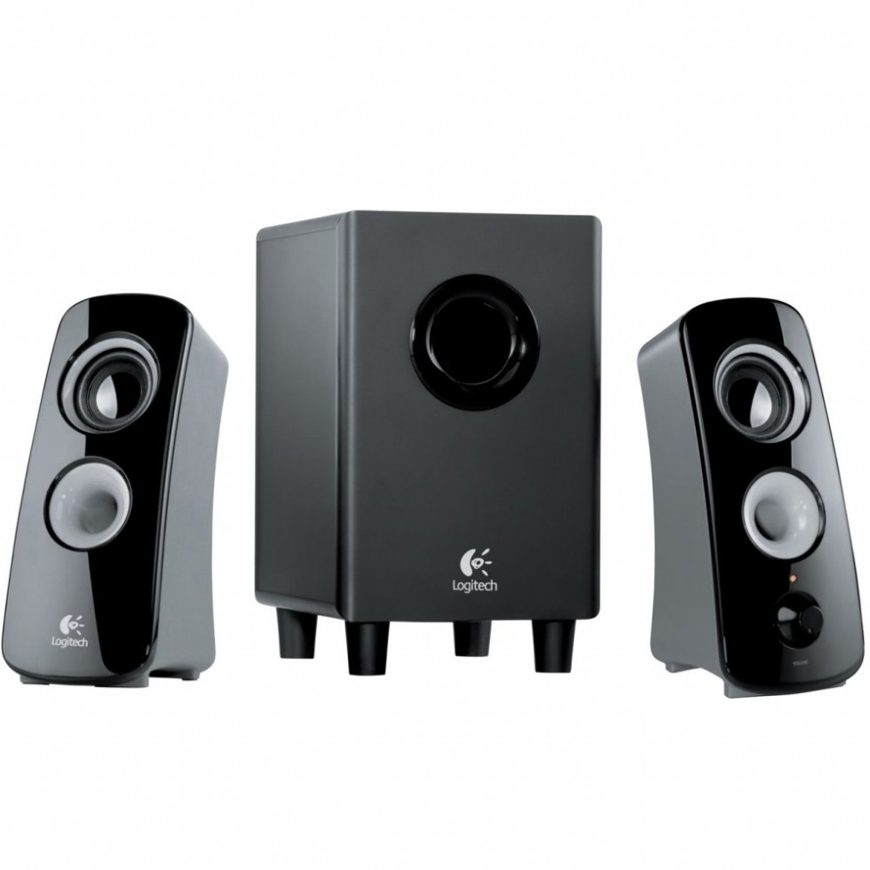 Logitech - Z323 Speaker System - Black