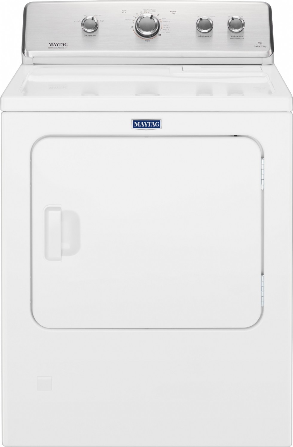 Maytag - 7 Cu. Ft. 12-Cycle Electric Dryer - White