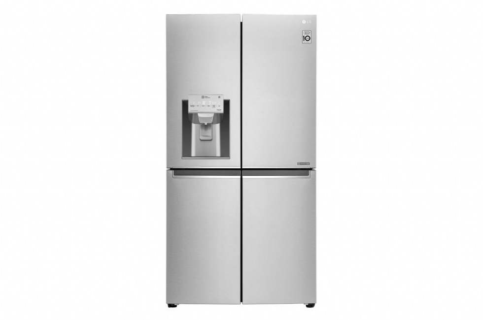 How to use the door ice bin in LG french door refrigerator? What are the features of InDoor Ice
