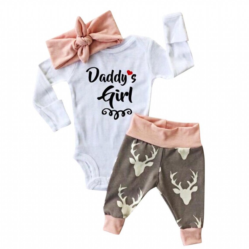 Daddy's Girl Newborn Outfit Learn or Ask About Daddy's Girl Newborn