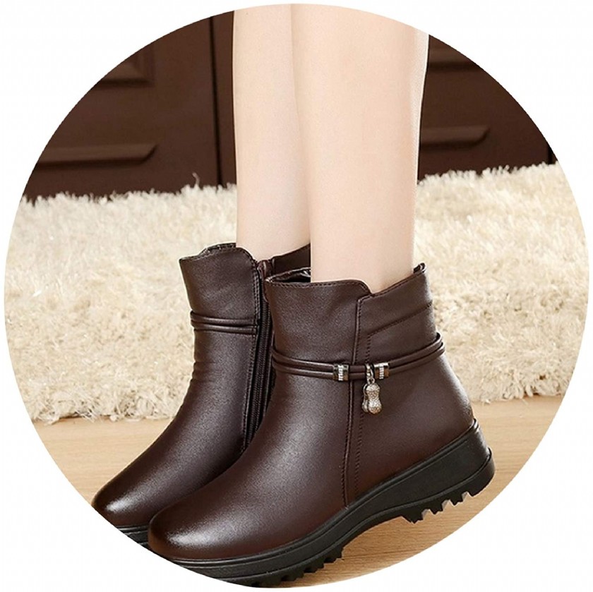 genuine leather dress boots womens