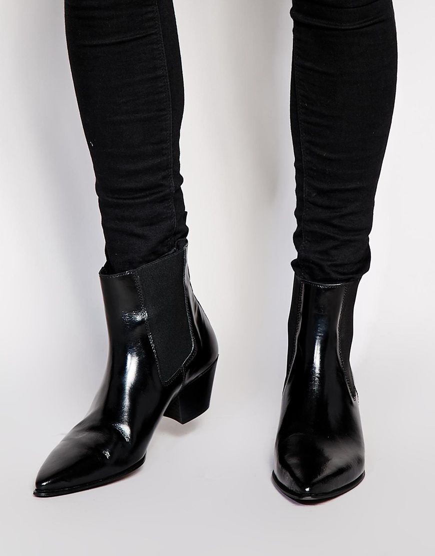 How do about high heel boots? High heels are a type of shoe in which ...