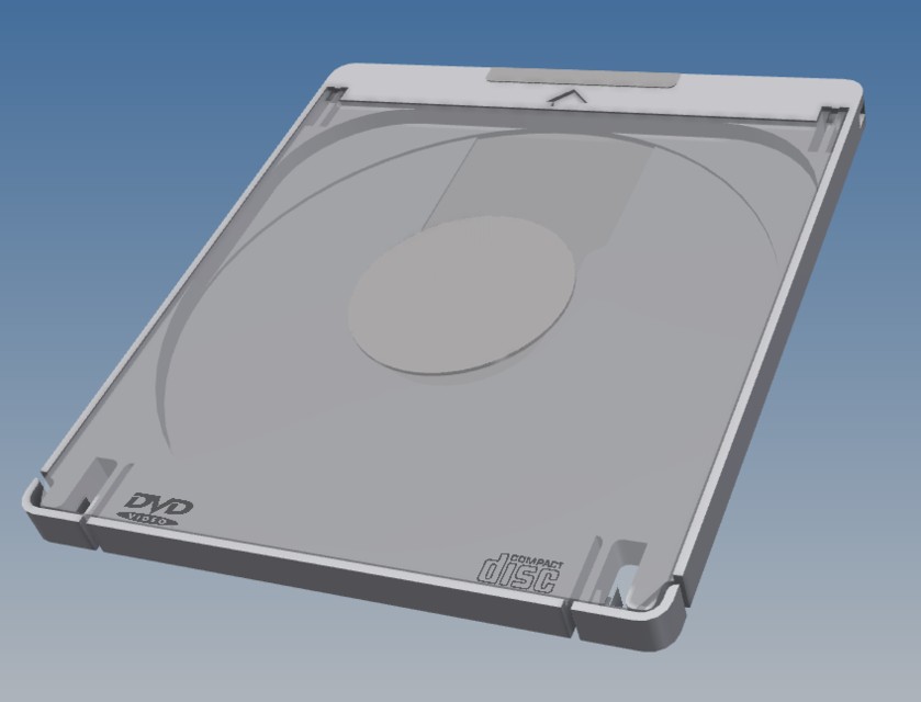 CD-ROM Carousel 3D CAD Model