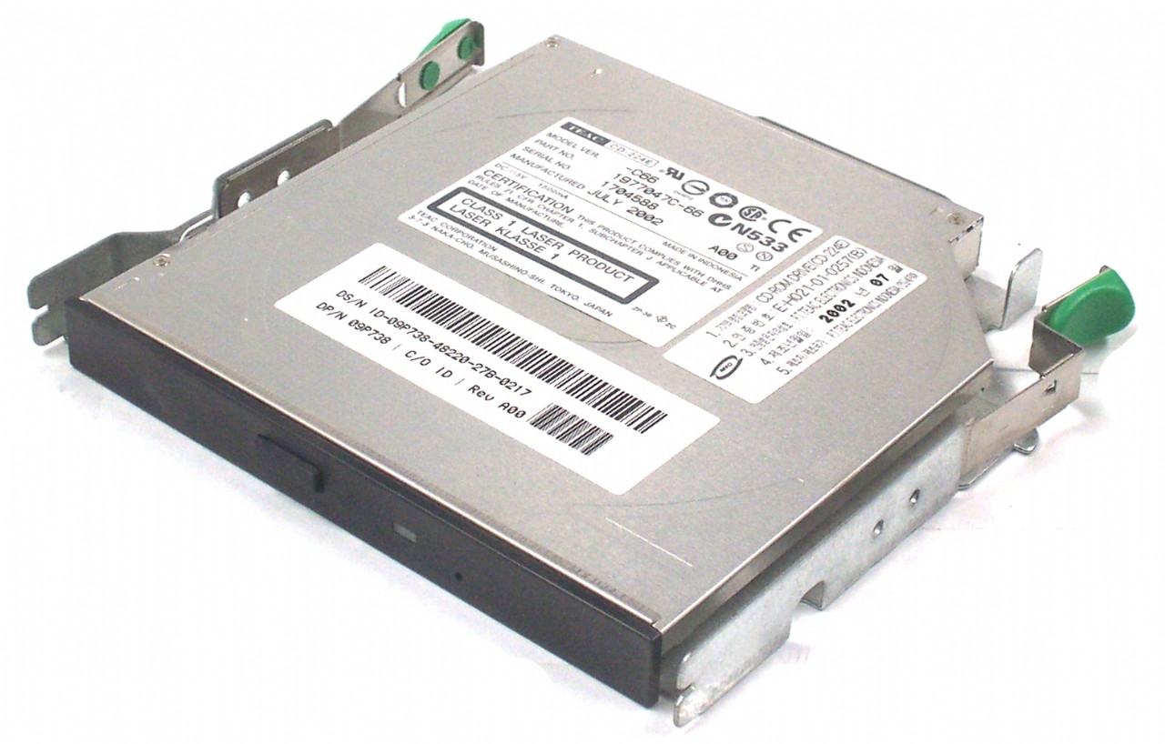 Dell 9P738 OptiPlex GX260 GX270 GX280 SFF Model DHP 24X Slimline CD-ROM