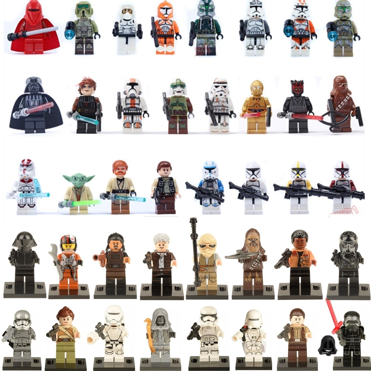 Lego Star Wars Figures List