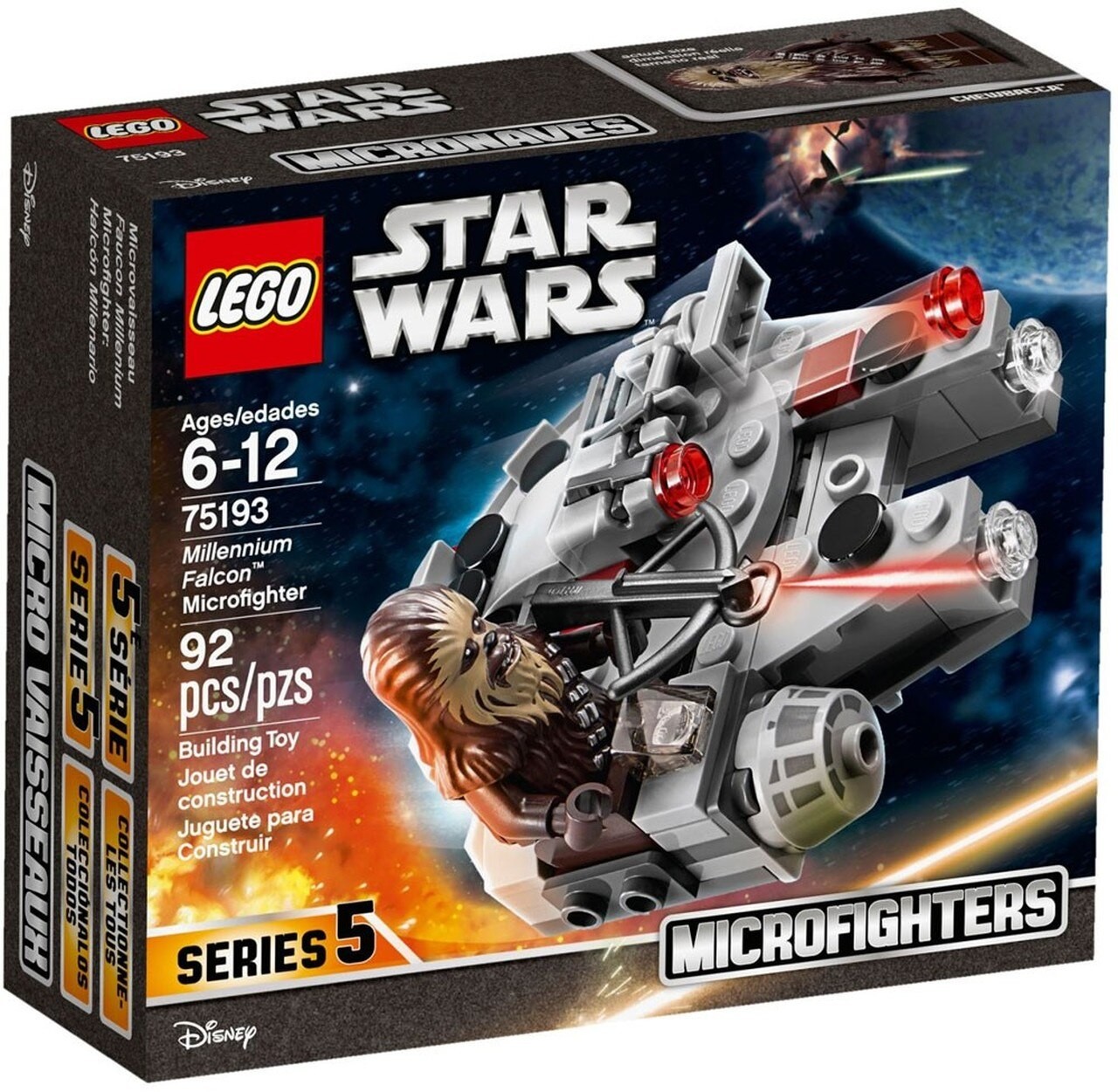 LEGO Star Wars Microfighters Series 5 Millennium Falcon Set