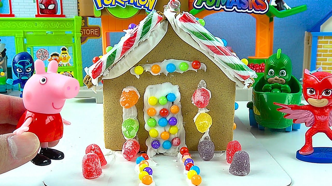 PEPPA PIG Toys Build a Christmas Gingerbread House
