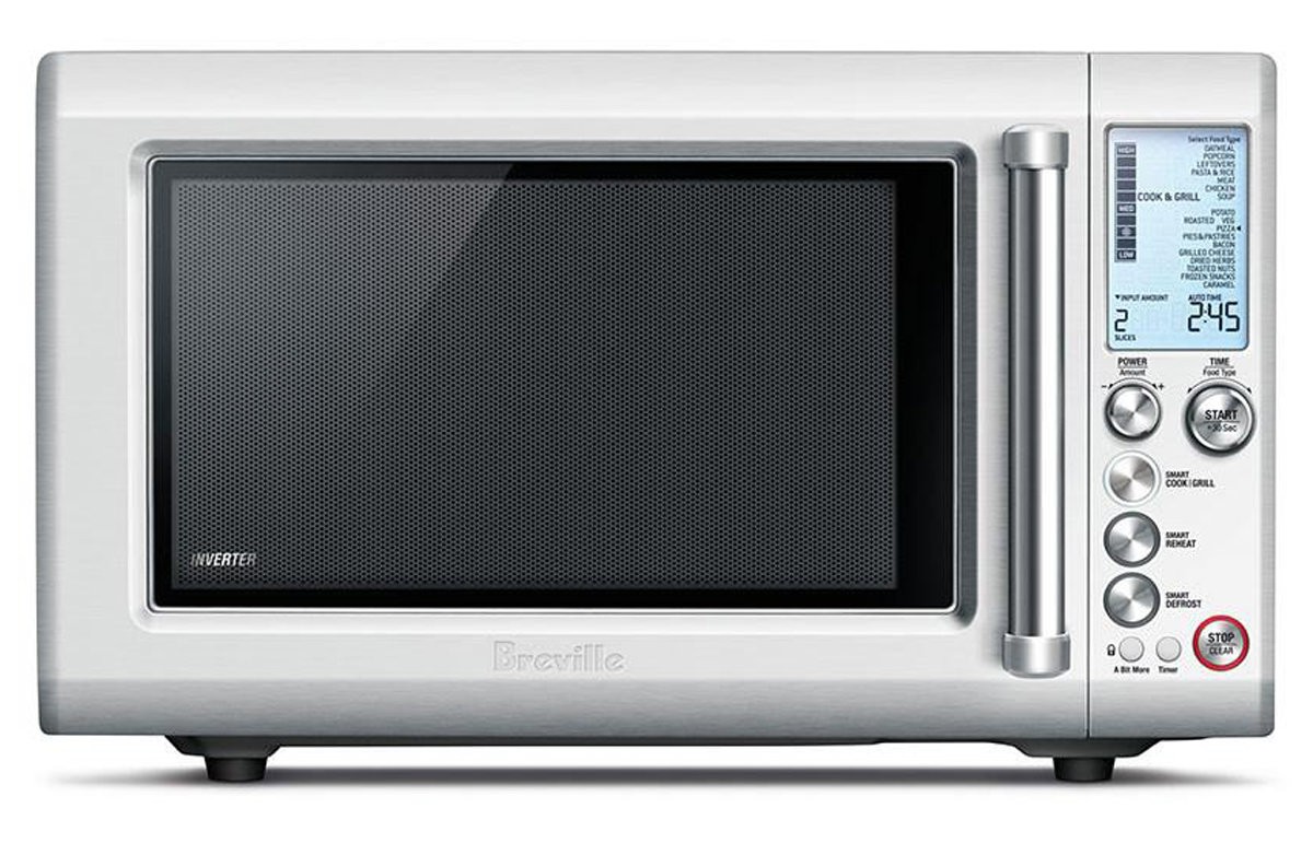 Breville BMO700BSS 25L the Quick Touch Crisp Microwave Oven 1000W