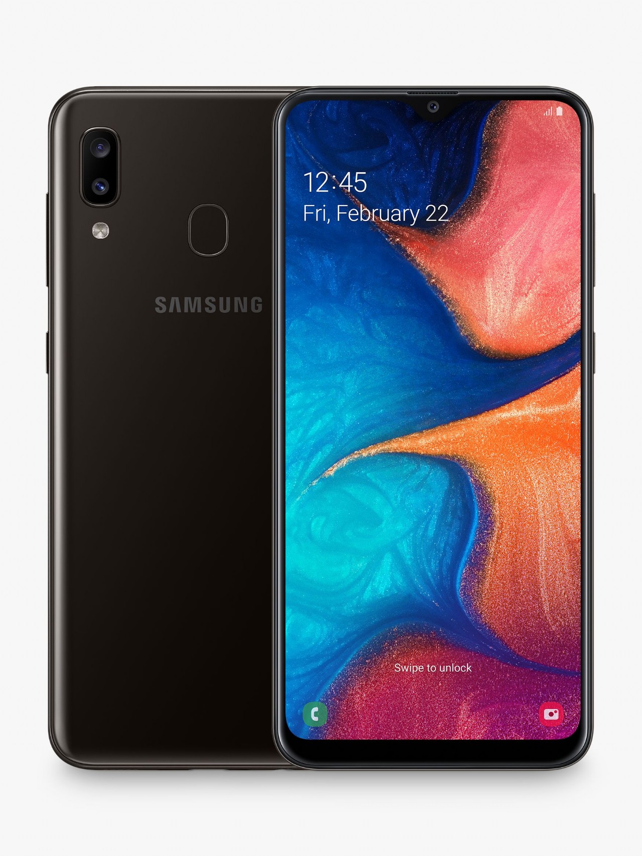 Samsung Galaxy A20e Smartphone, Android, 5.8”, 4G LTE