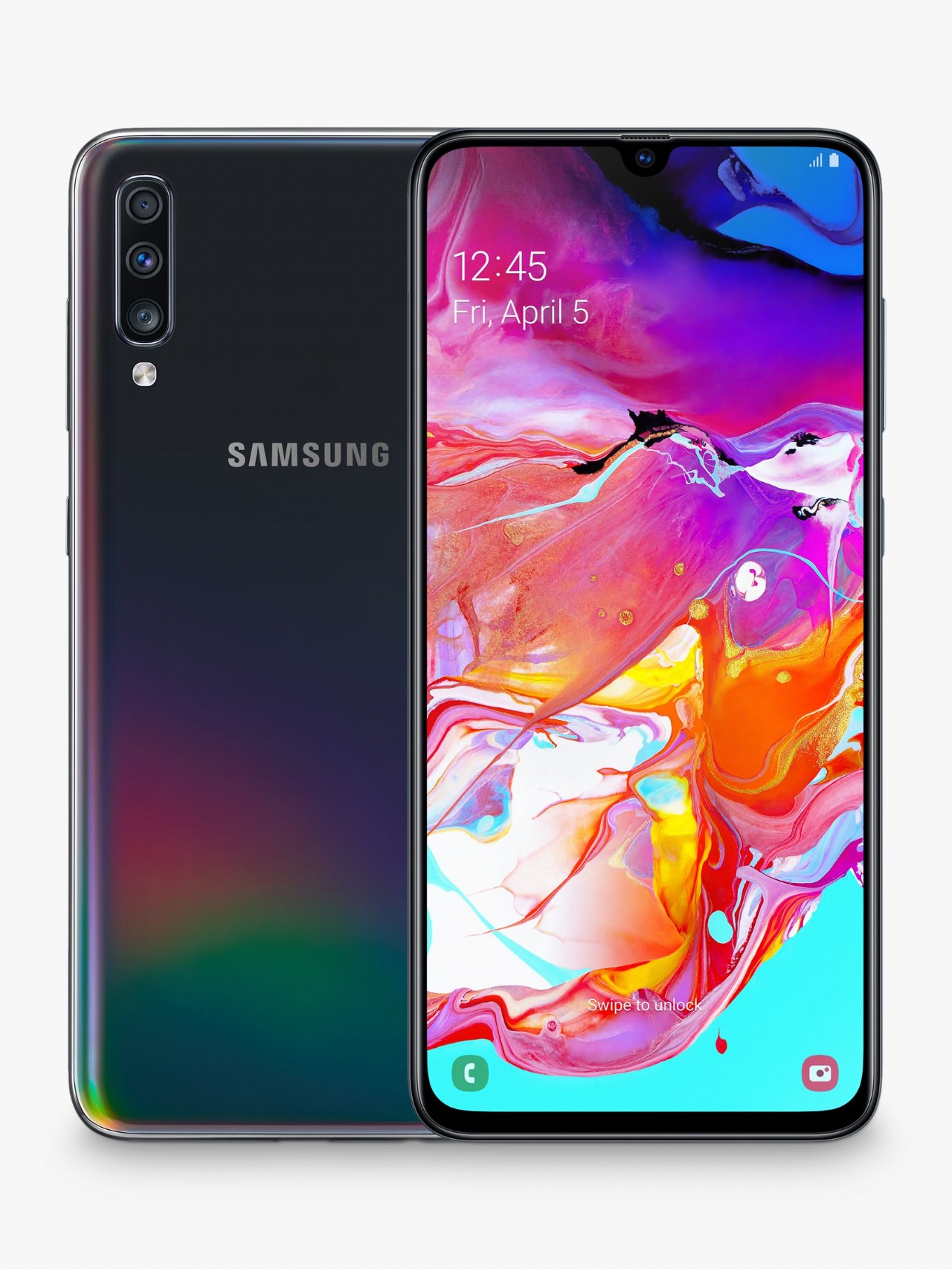 Samsung Galaxy A70 Smartphone, Android, 6.7”