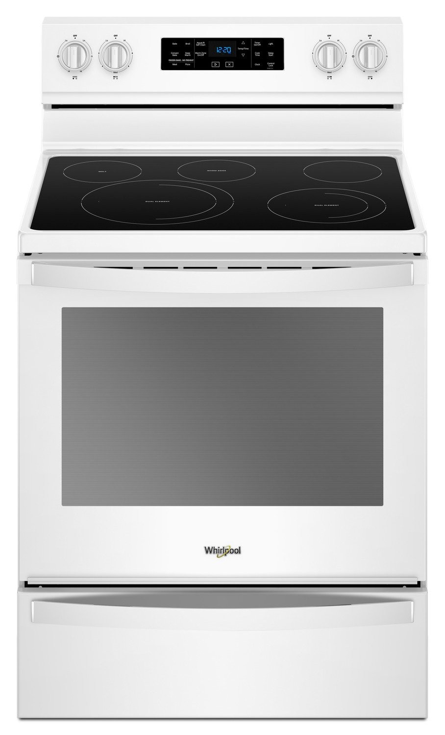 Whirlpool® 6.4 Cu. Ft. Freestanding Electric Range with Frozen Bake™ Technology