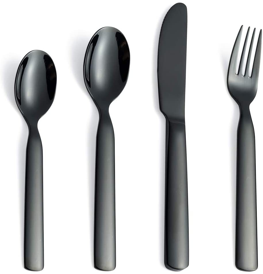 Kids Silverware Set Toddler Utensils 18/8 Stainless Steel 4PCS Fork