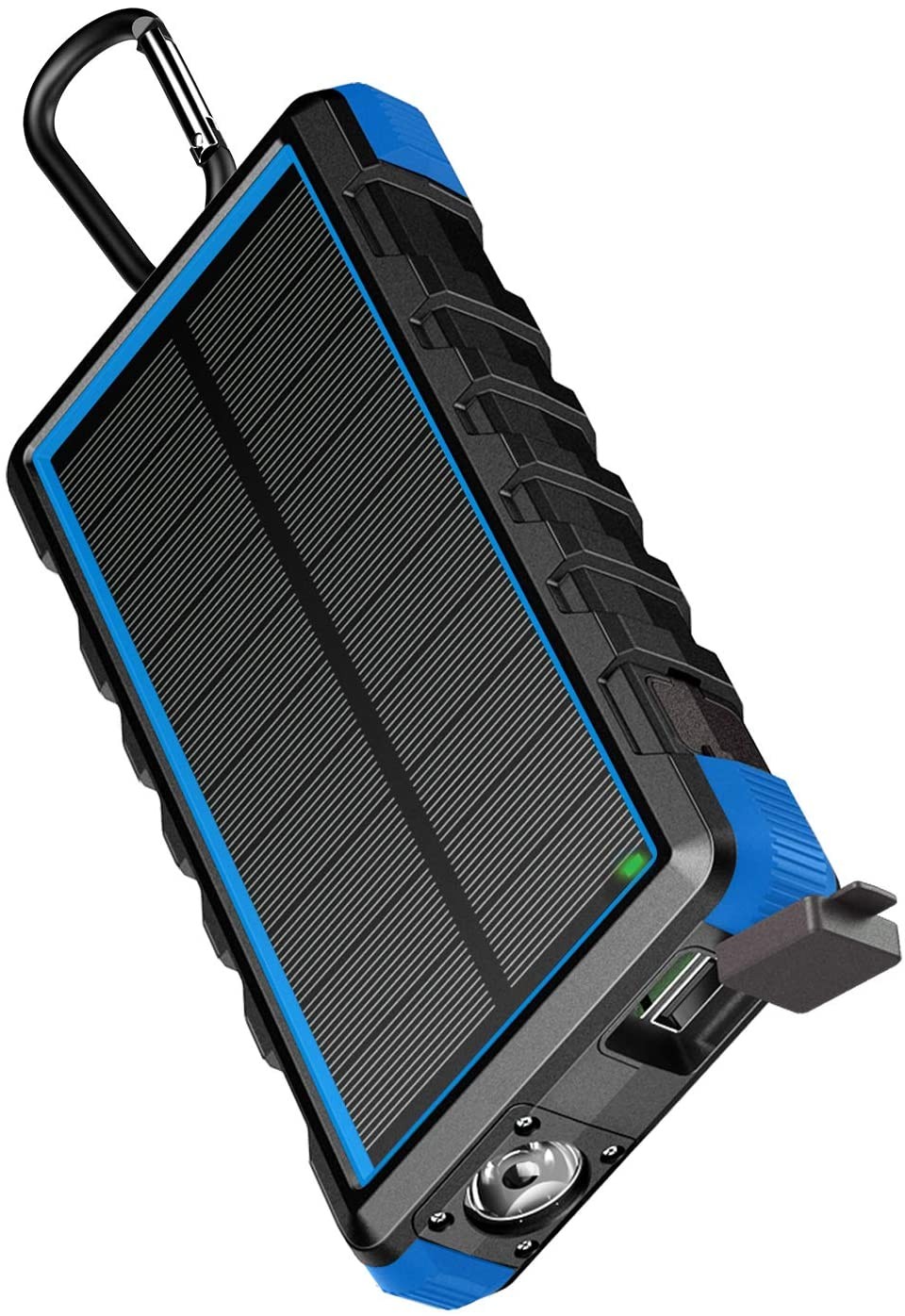 24000mAh Cell Phone Portable Solar Power Supply Energy Storage Battery Charger Power Bank Rugged