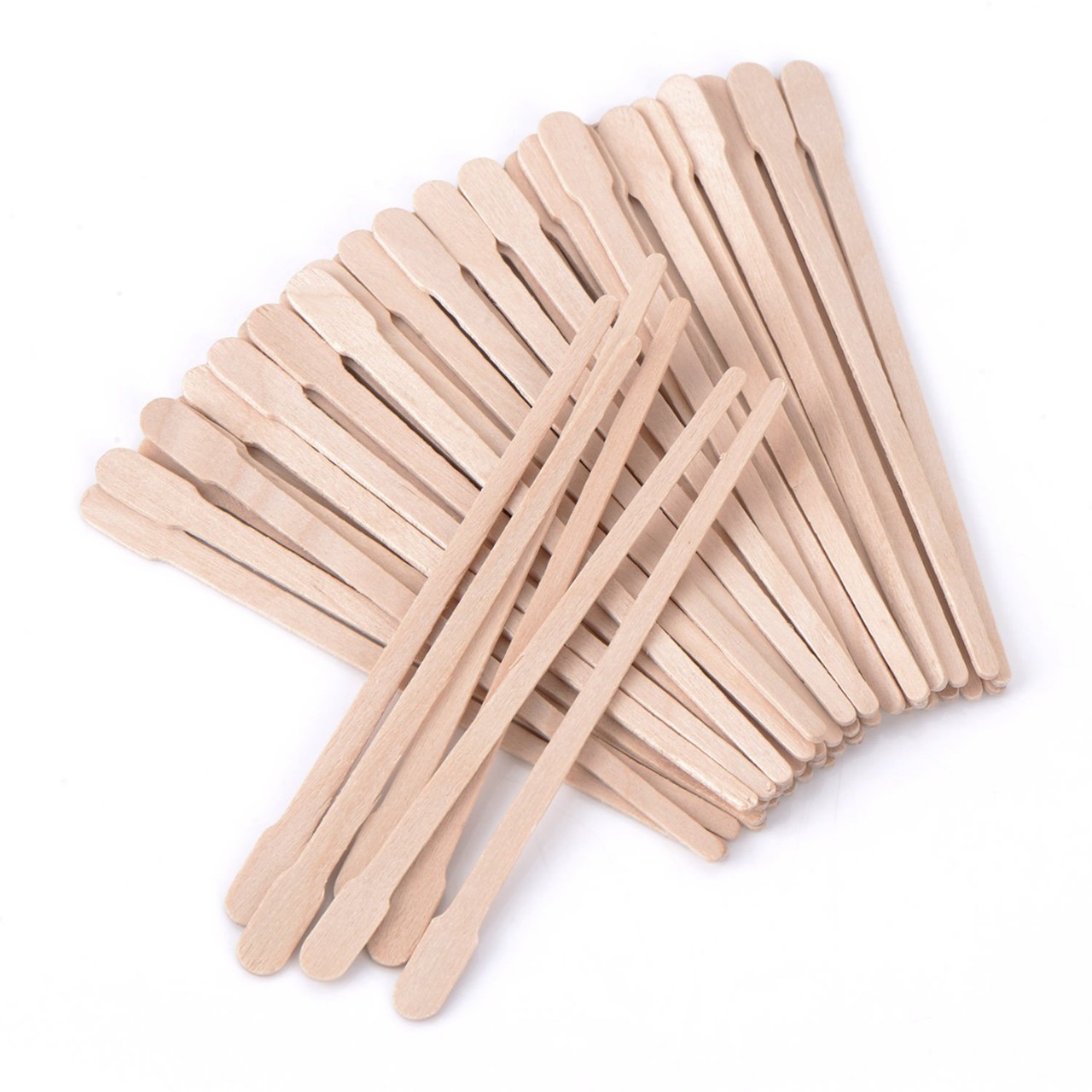 400 Packs Wax Spatulas Whaline Small Wooden Waxing Applicator Sticks Face & Eyebrows Hair Removal