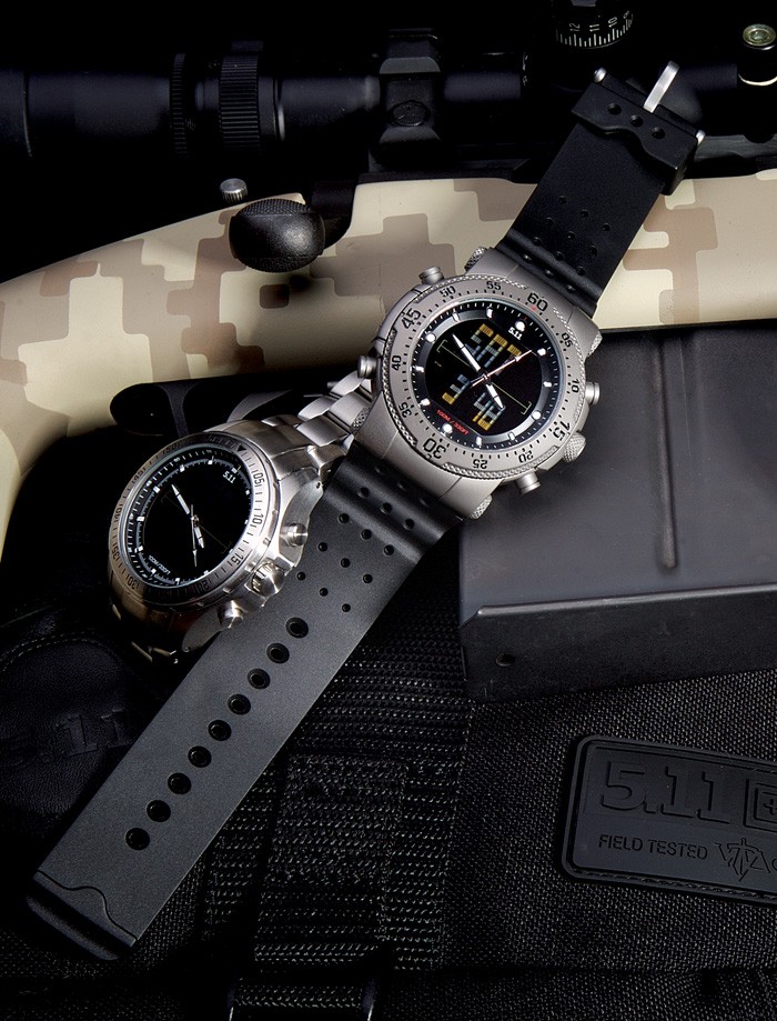 5.11 HRT Titanium watch