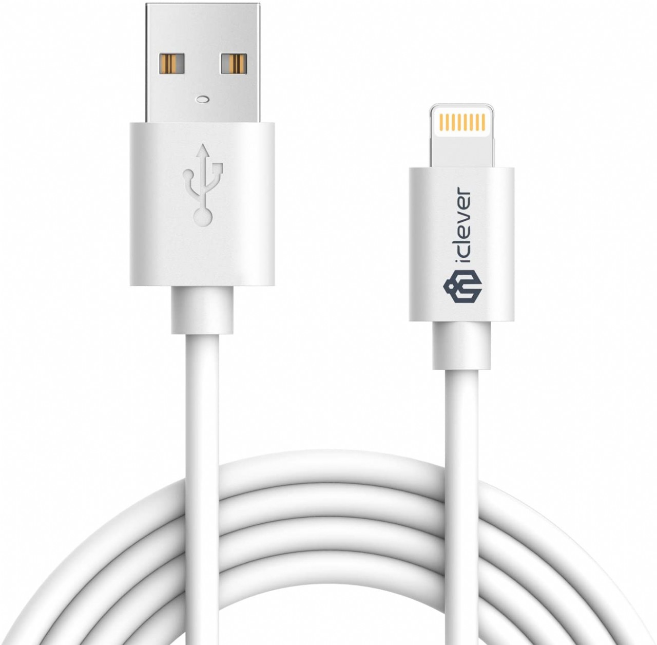 6ft iPhone Charger Cable,Apple MFi Certified Lightning to USB Cable with 8-Pin Ultra Compact Connect