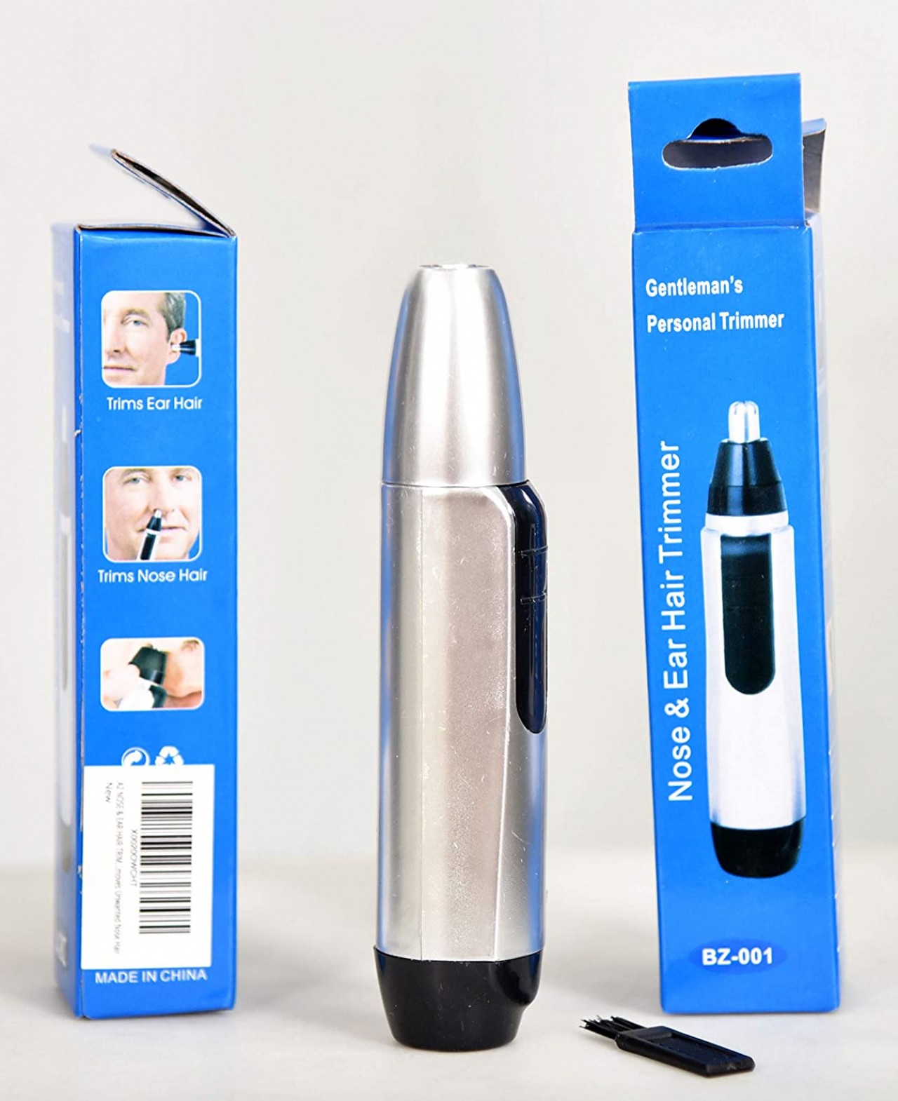 A-2 NOSE & EAR HAIR TRIMMER Clipper for Men & Women, Water Resistant, Stainless Steel Blades Remove