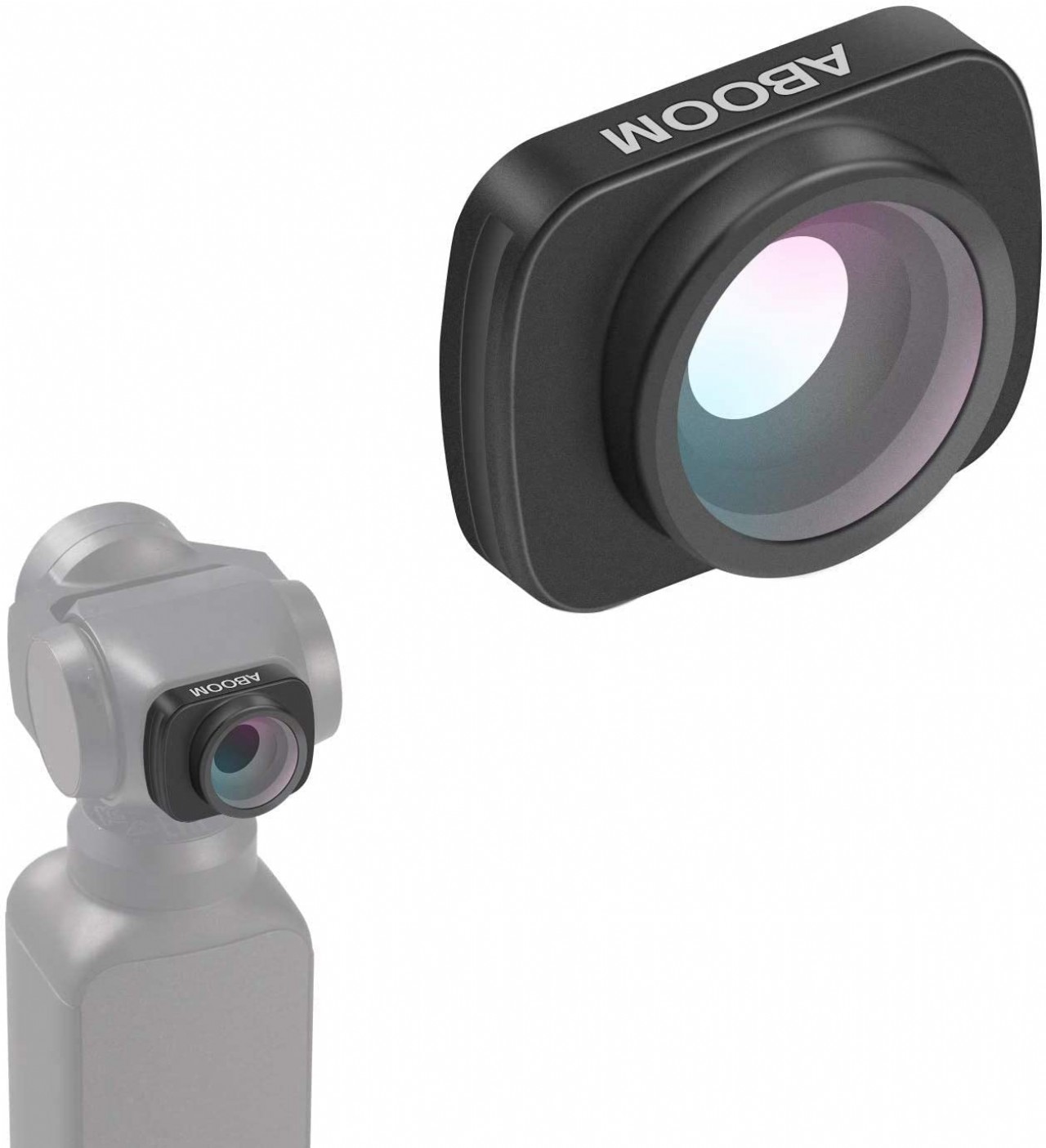 Aboom 0.6X HD Wide Angle Lens for Osmo Pocket Accessories Expand The Field of View Vlog and YouTube