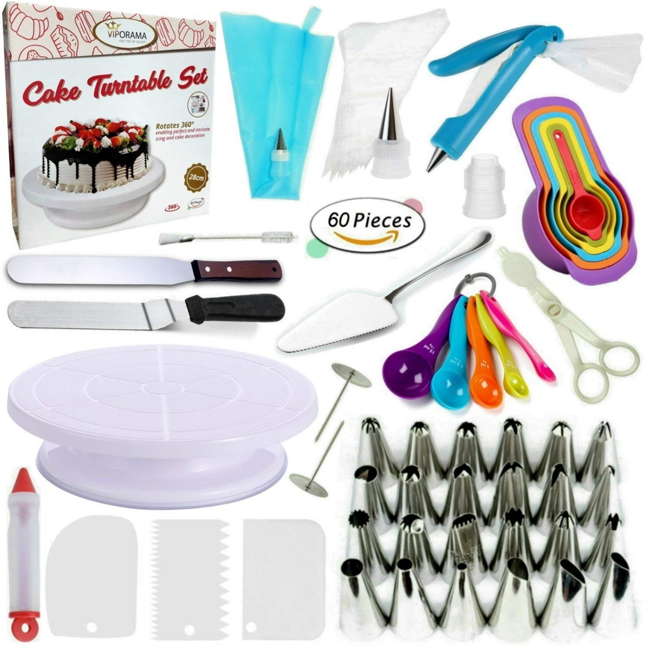 Kids Baking Set Real Cupcake Baking Supplies Silicone Cake Decorating