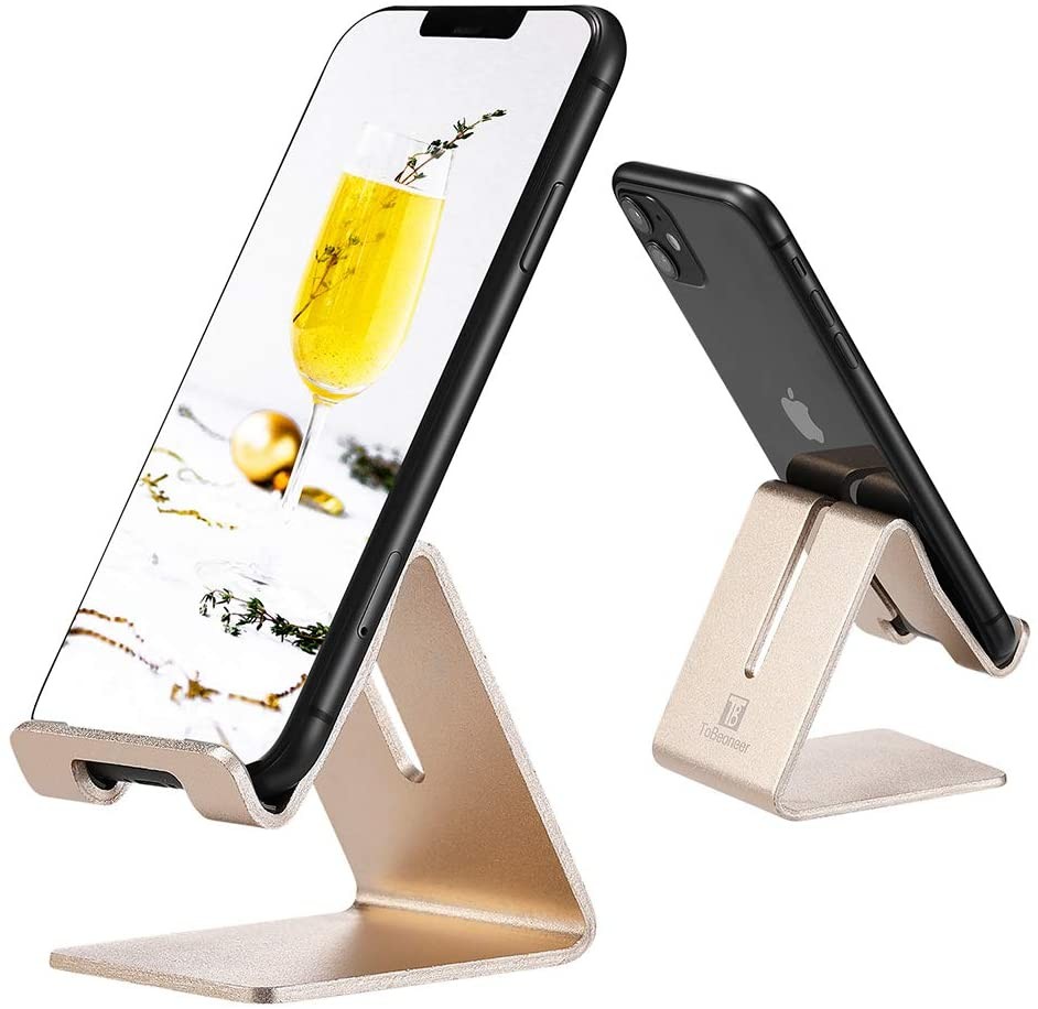 Aluminum Desktop Solid Portable Universal Desk Stand for Mobile Smart Phone Tablet Display Huawei