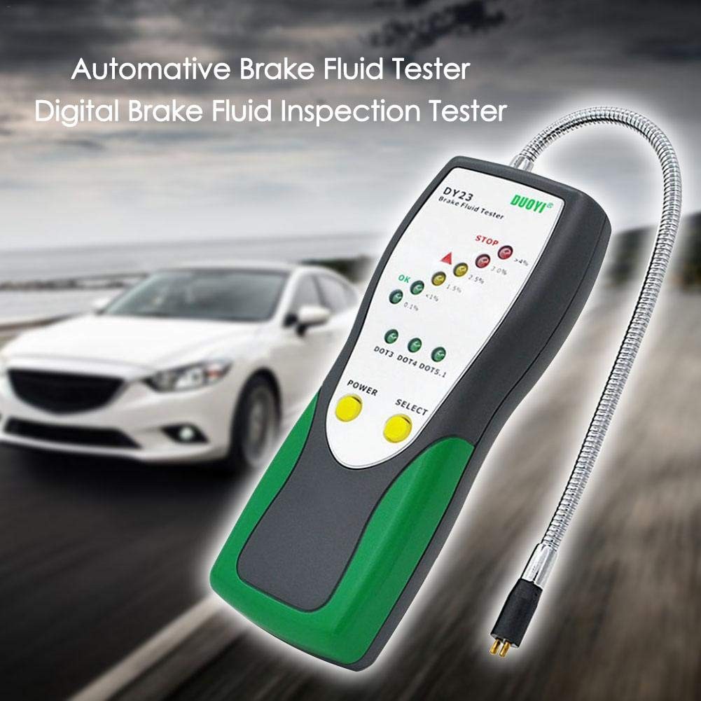 Automotive Brake Fluid Tester Oil Moisture Water Detection with High-Precision Probe DY23 for Auto