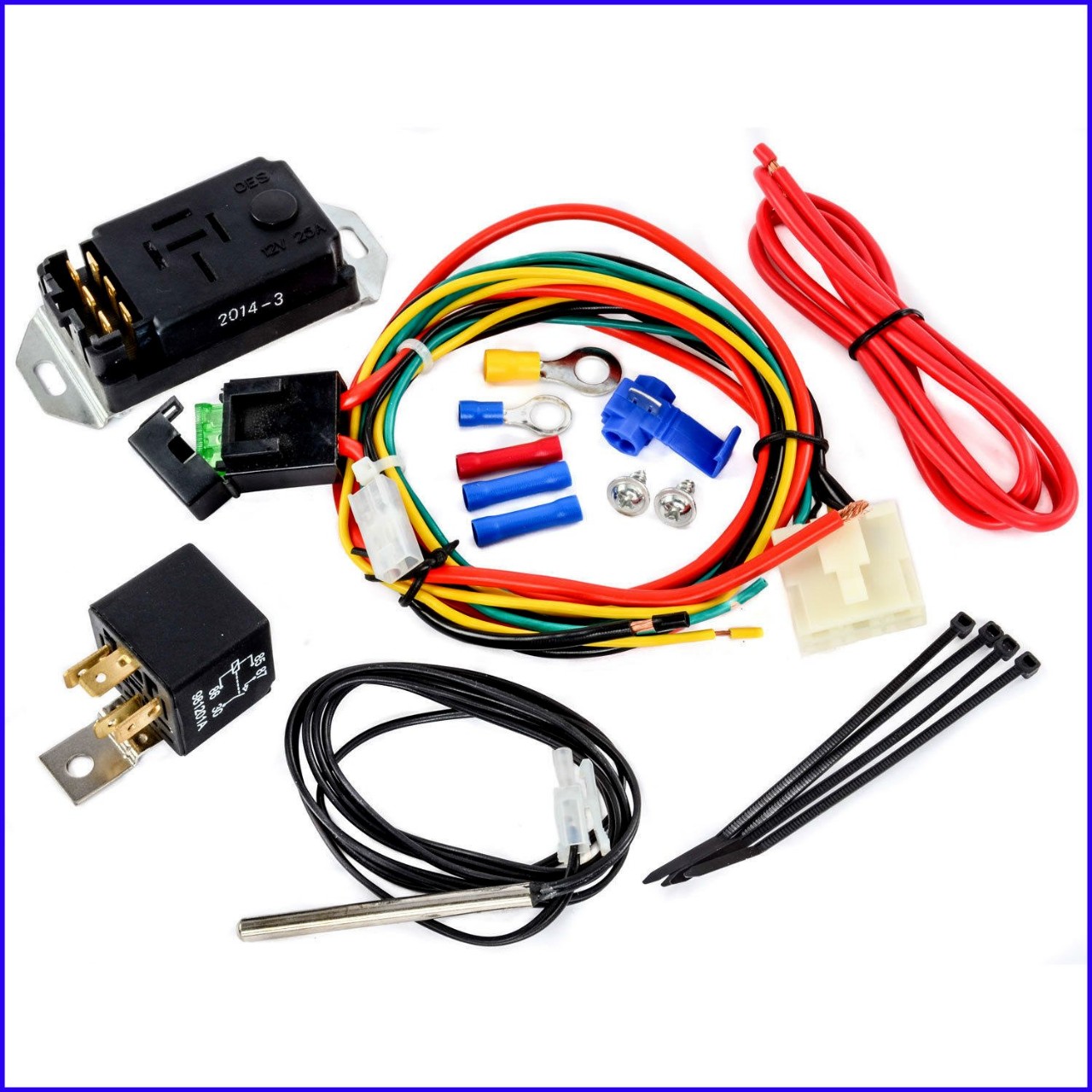 Automotive Engine Adjustable Electric Cooling Fan Controller Kit Complete New Design And Durable Car