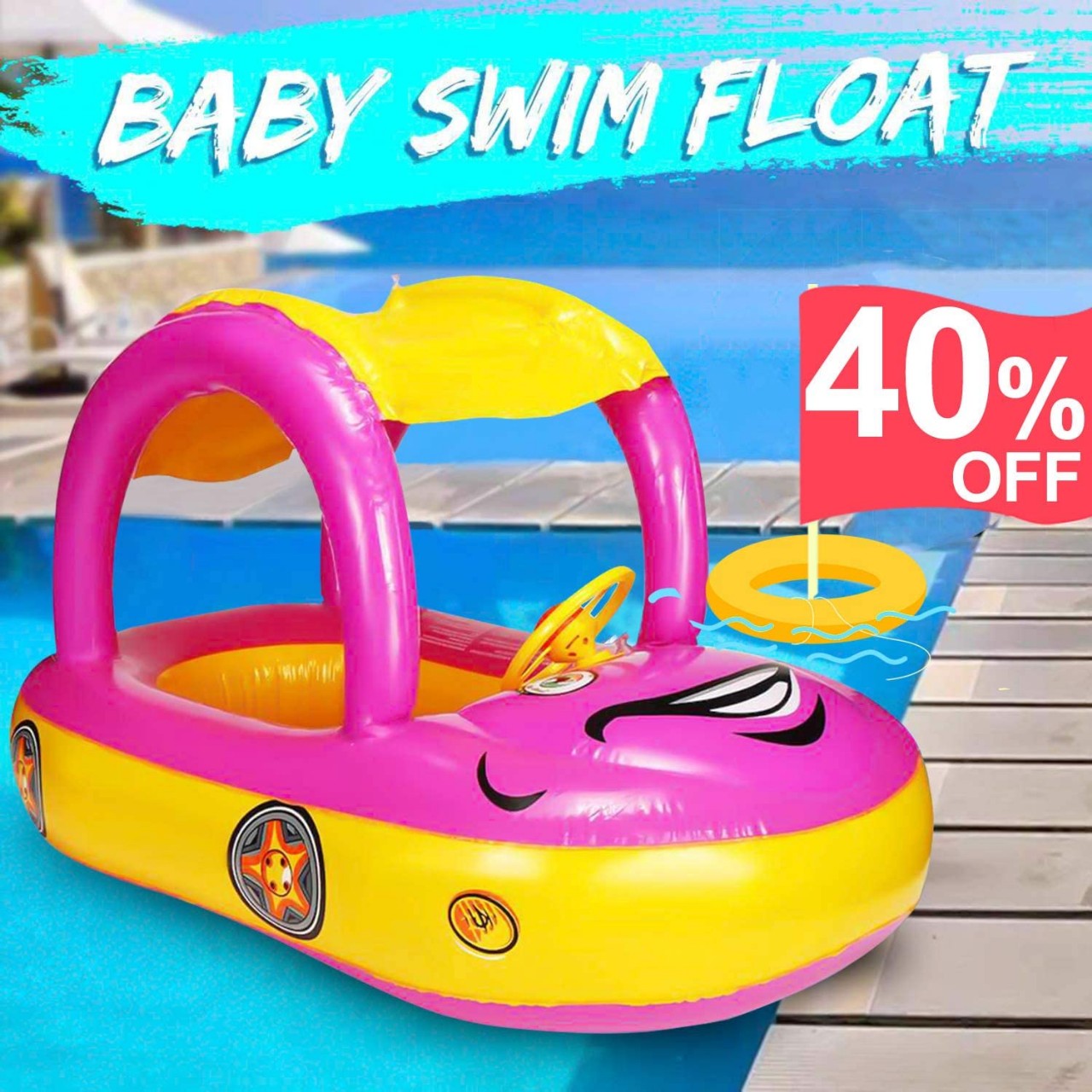 air free baby float