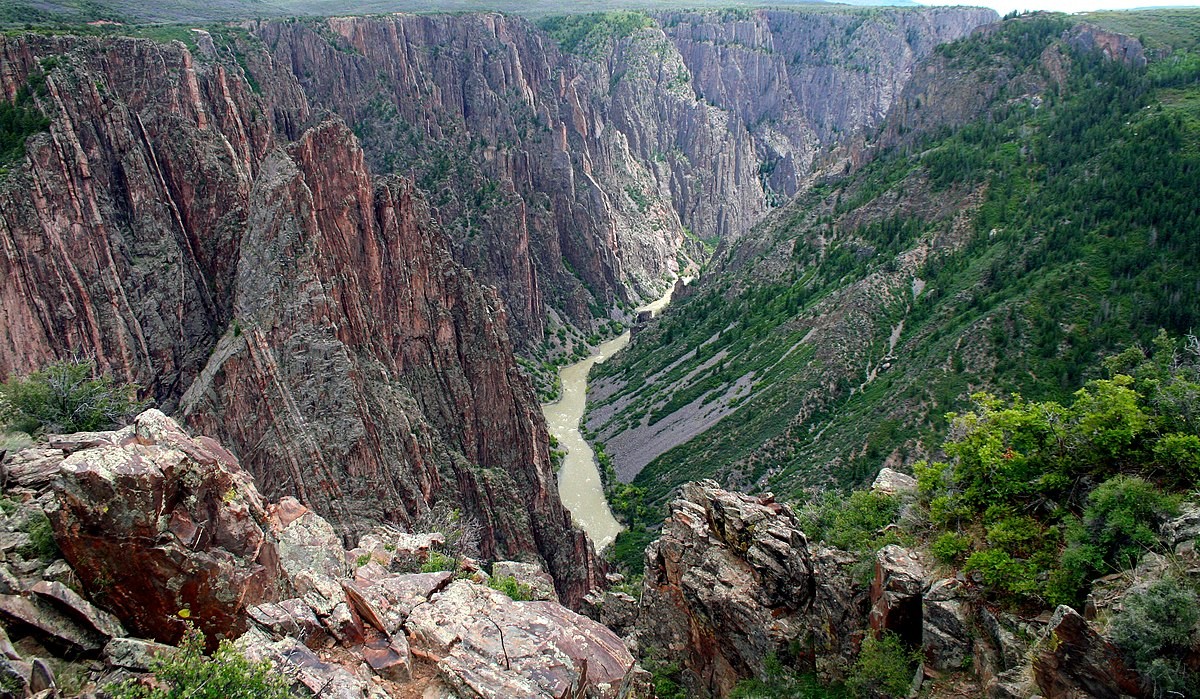 Black Canyon of the Gunnison in Colorado