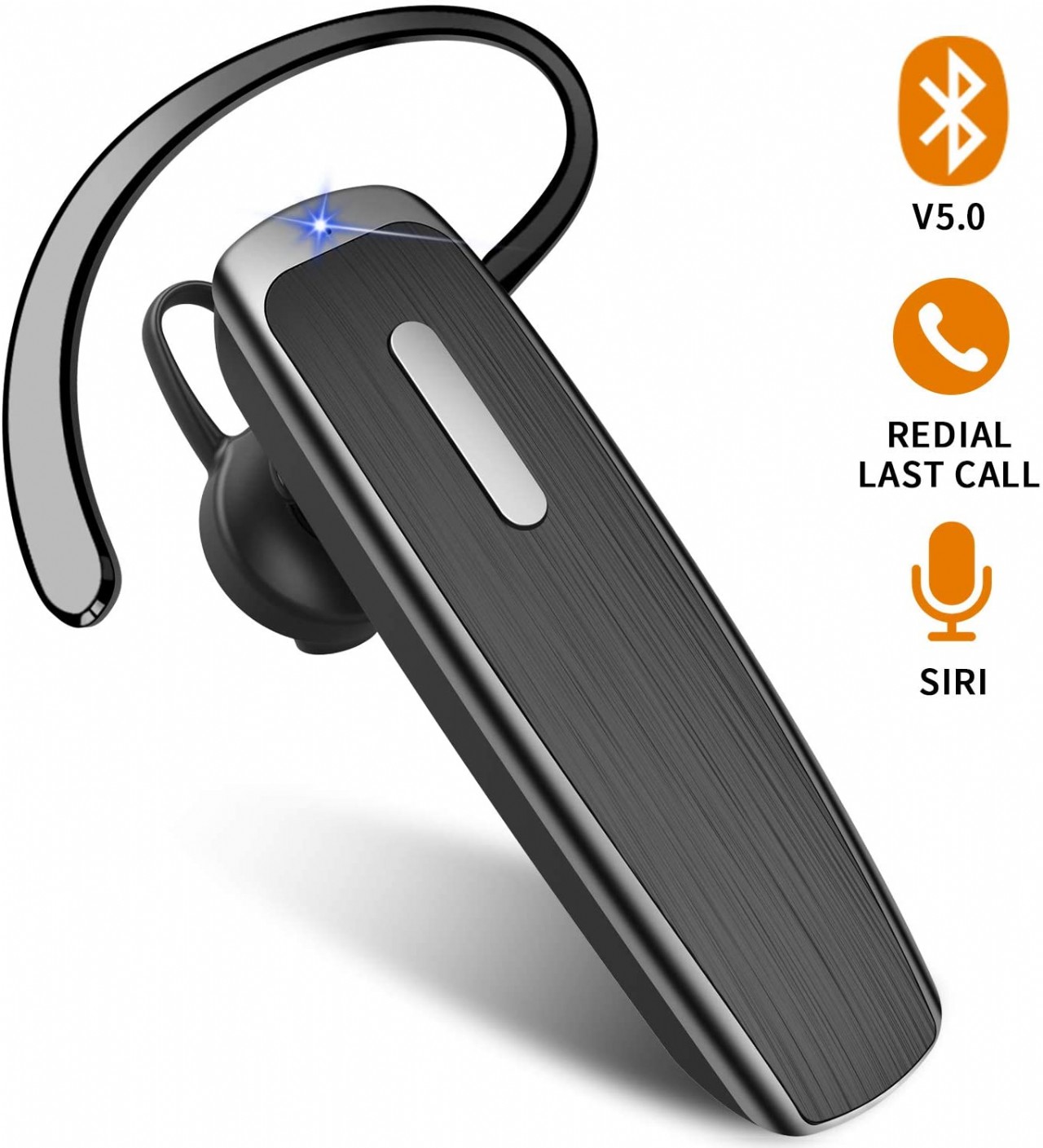 Bluetooth Earpiece for Cell Phone Link Dream Hands Free Bluetooth Headset with Mic 22Hrs Talktime