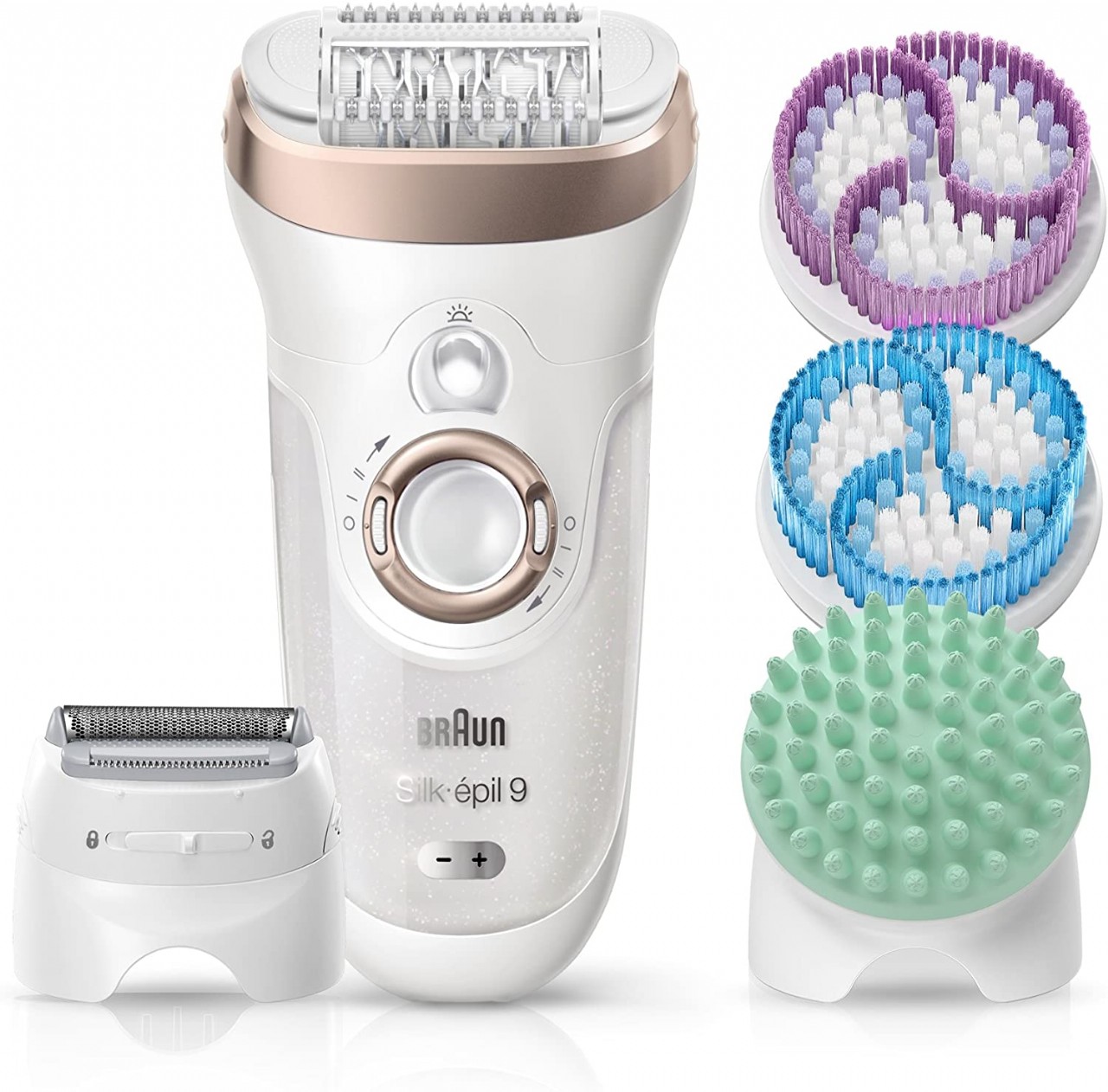 Braun Epilator for Women, Silkepil 7 7880 Hair Removal for Women