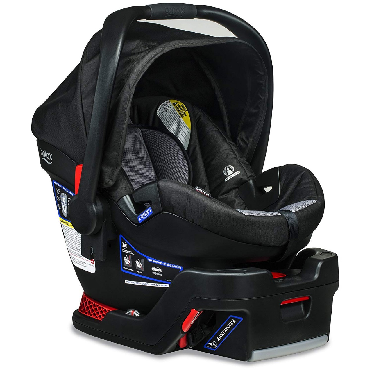 Britax B-Safe 35 Infant Car Seat - 1 Layer Impact Protection, Ashton