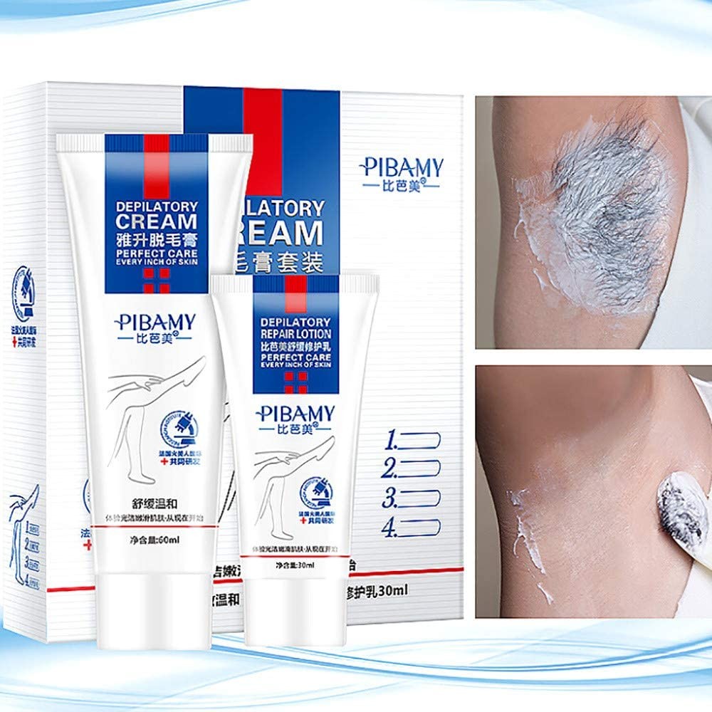 CapsA Painless Hair Removal Cream for Women Men Hair Removal Spray Cream Depilatories for Body Legs