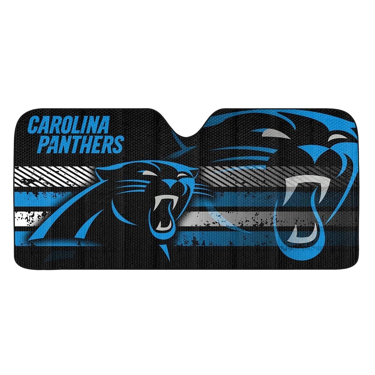 Carolina Panthers Infinity Stock NFL Auto Sun Shade Universal Size Fit 58