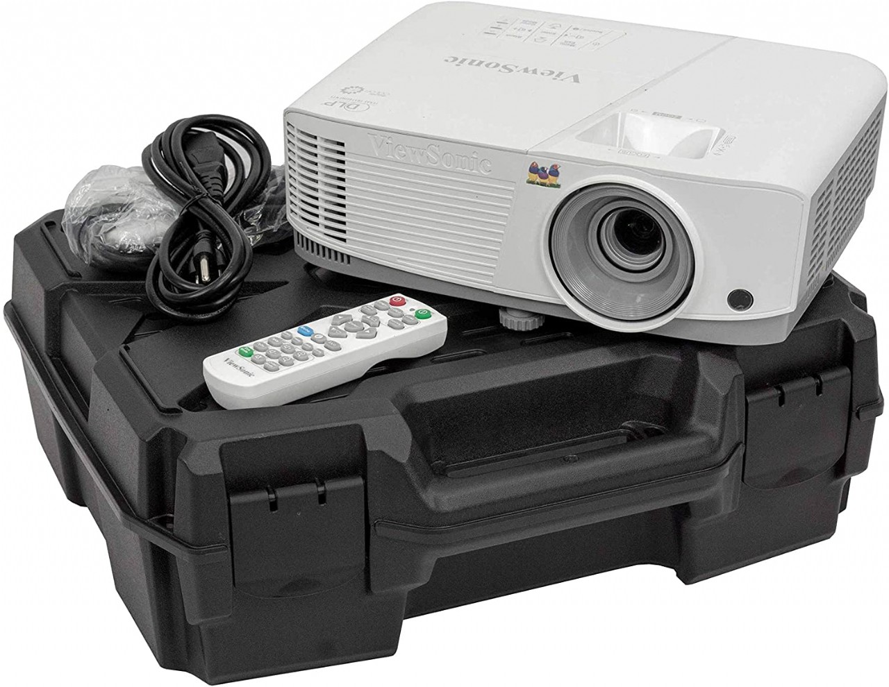 Case Club Projector Case Compatible with Epson VS250, VS350, VS355 Projectors Plus Cords and Remote
