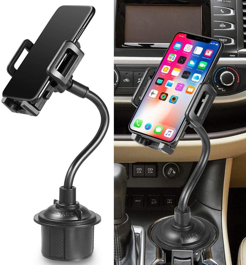 Cell Phone Holder for Car,DyKay Cup Holder Phone Mount Universal Adjustable Gooseneck Cup Holder