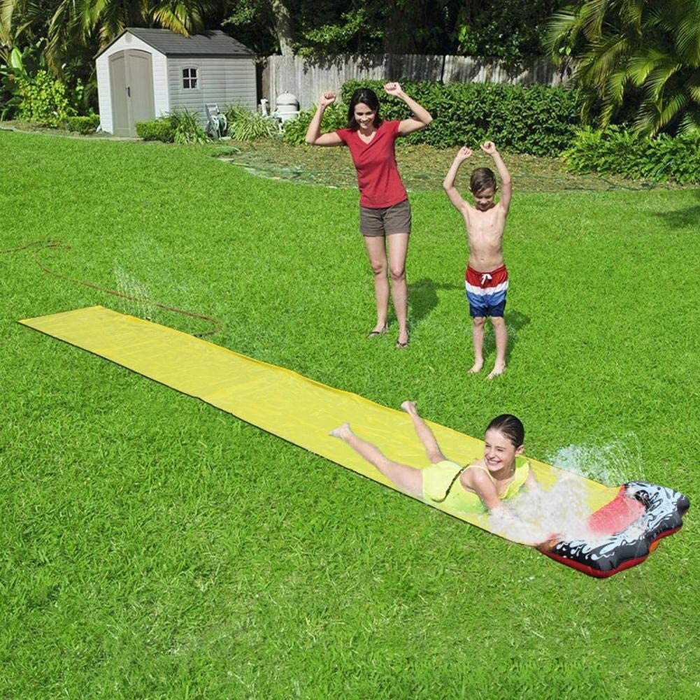 cheerfullus Lawn Water Slides,Watersports Giant Backyard Waterslide,Kids Water Slide for Garden Play