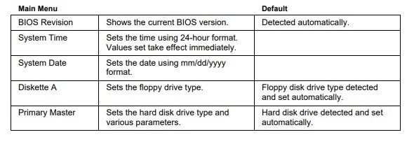 Configuring the Pavilion Notebook with the BIOS Setup Utility