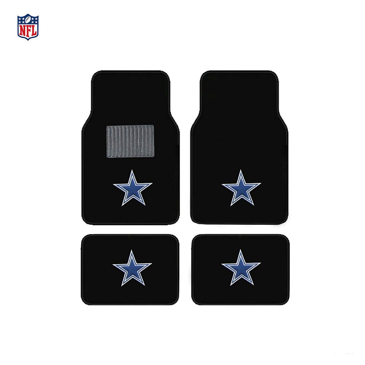 Dallas Cowboys NFL Universal Floor Mats 4 Set Car Accessories Memorabilia