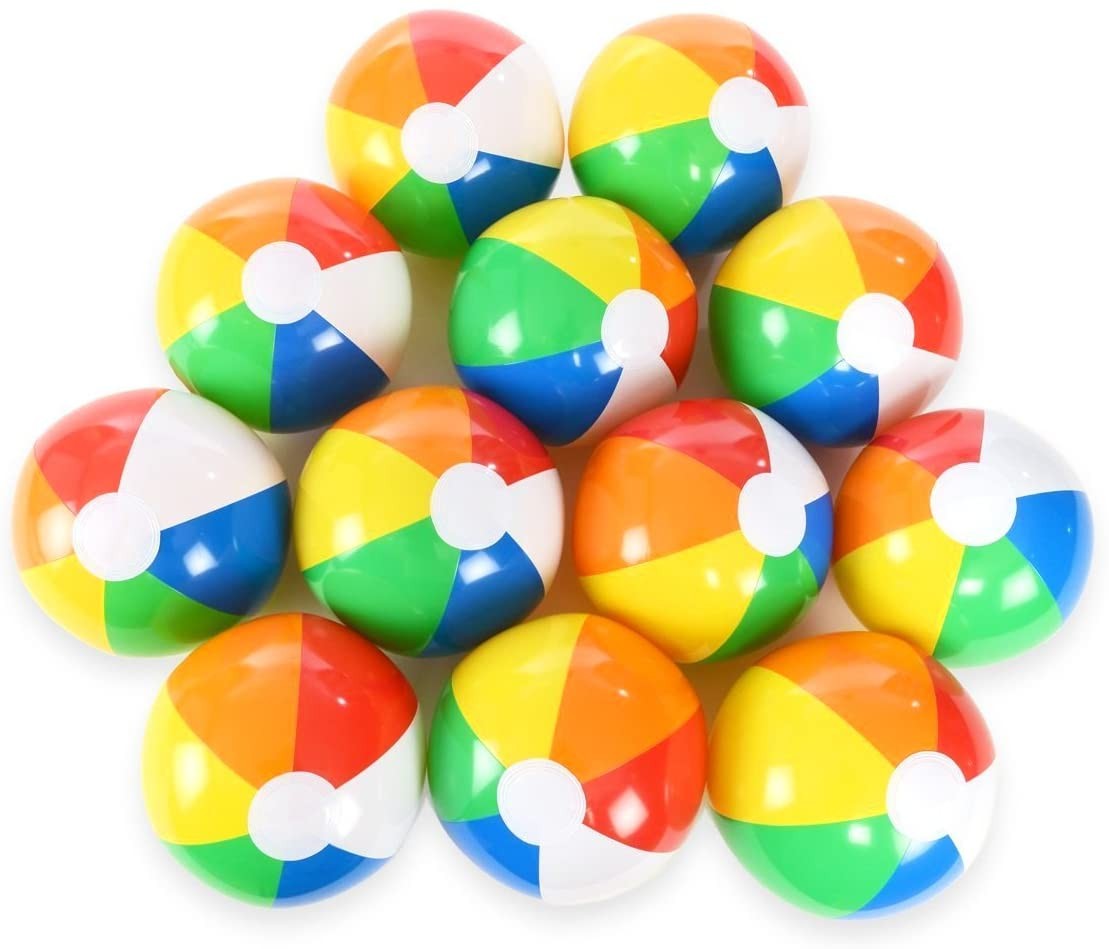 mini beach balls in bulk