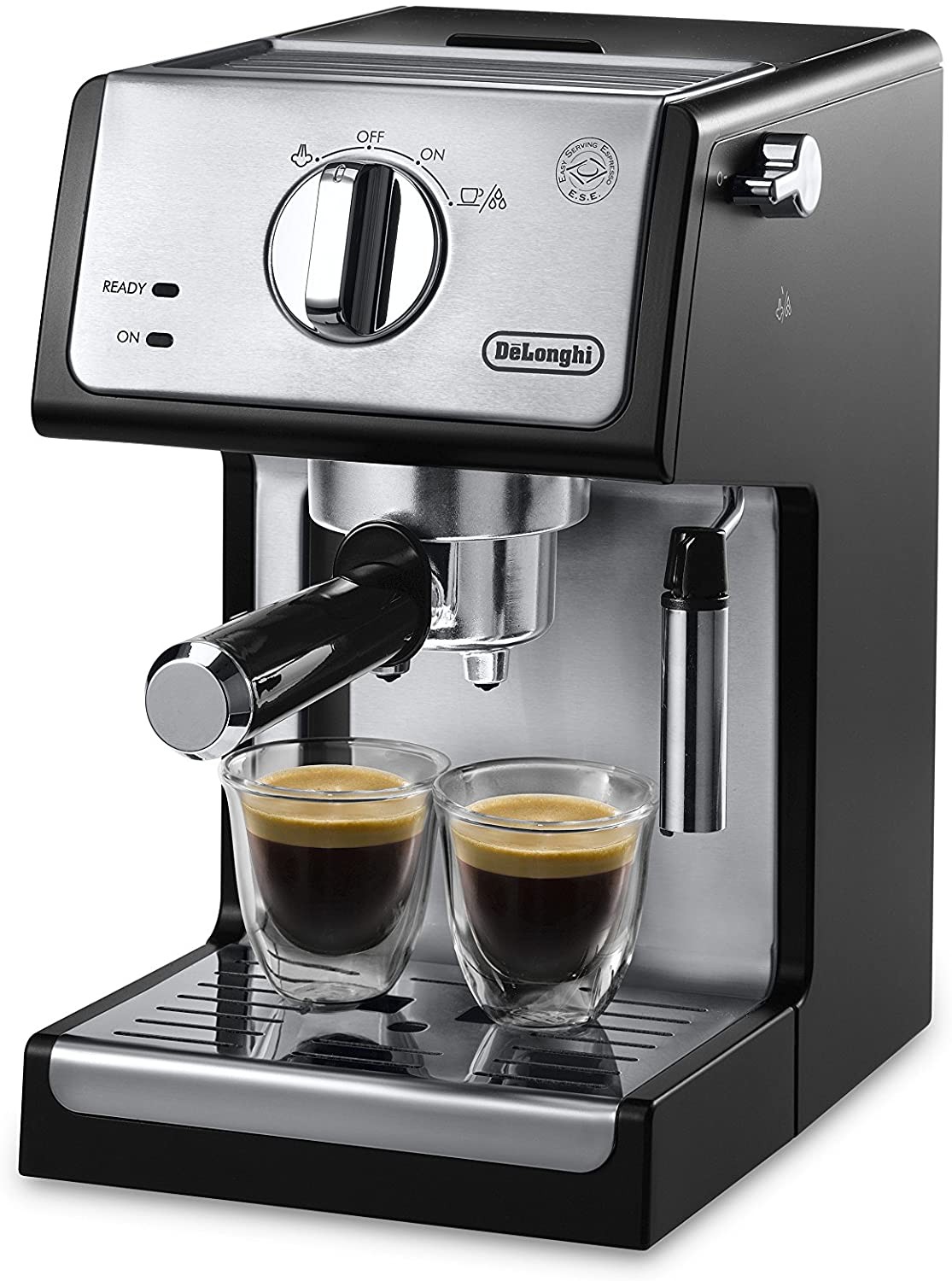 Krups XP160050 Coffee Maker and Stainless Espresso Machine Combination