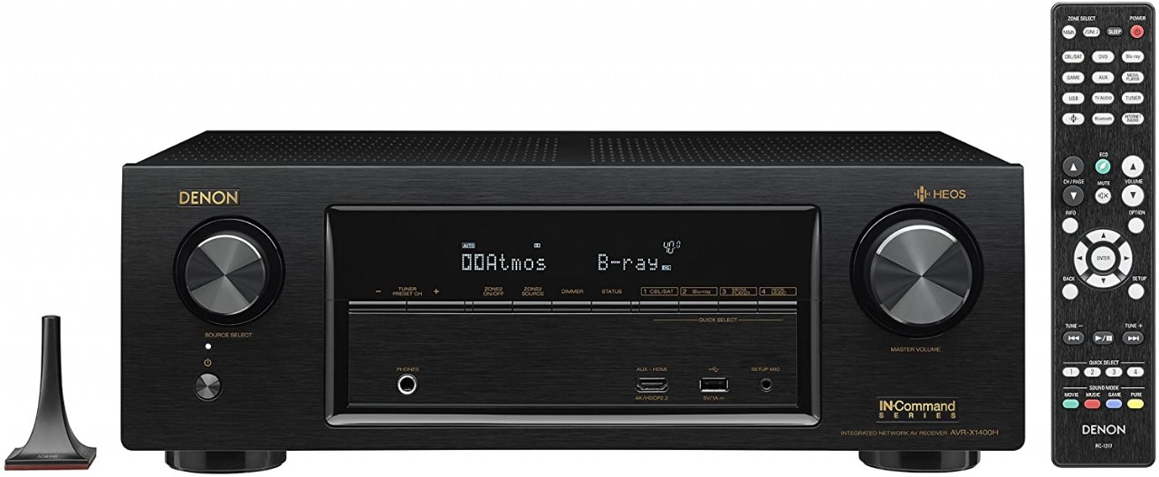 Denon AVRS940H 7.2 Channel High Power 4K AV Receiver with HEOS Built